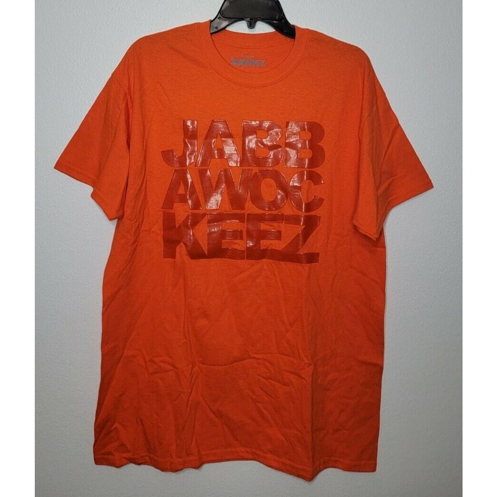 Jabbawockeez Orange T-shirt Sz Men's L Large JBWKZ Hip Hop Suns Bengals Browns